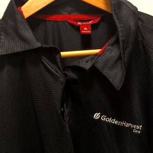 Mens XL red house polo